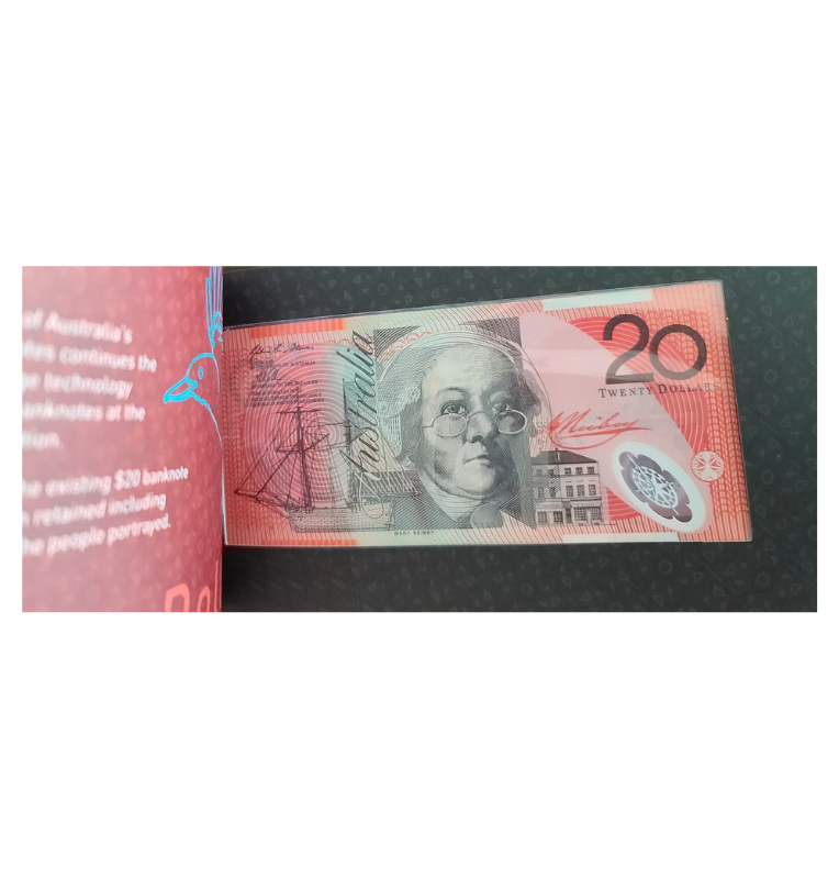 Australia Dos Generación 20 Dólares 2013/2019 P64b 59h - Polímero con Carpeta