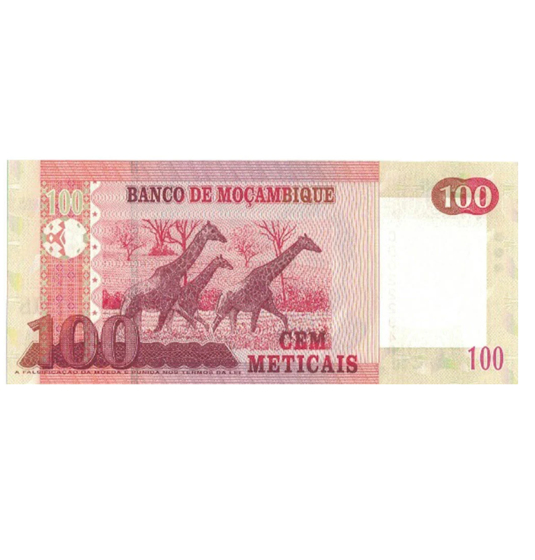Mozambique 100 Meticales 2006 Pick 145a