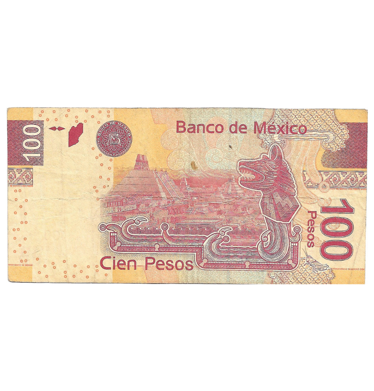 Mexico 100 Pesos 2017 NO UNC
