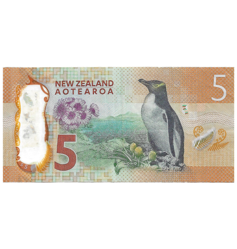 Nueva Zelanda 5 Dólares 2015 Pick 191 Polímero. NO UNC (Circulado)