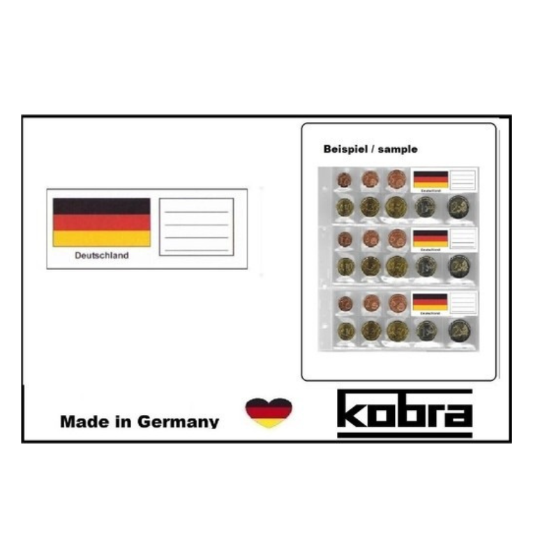 Banderita cobra de Alemania x 100 unidades