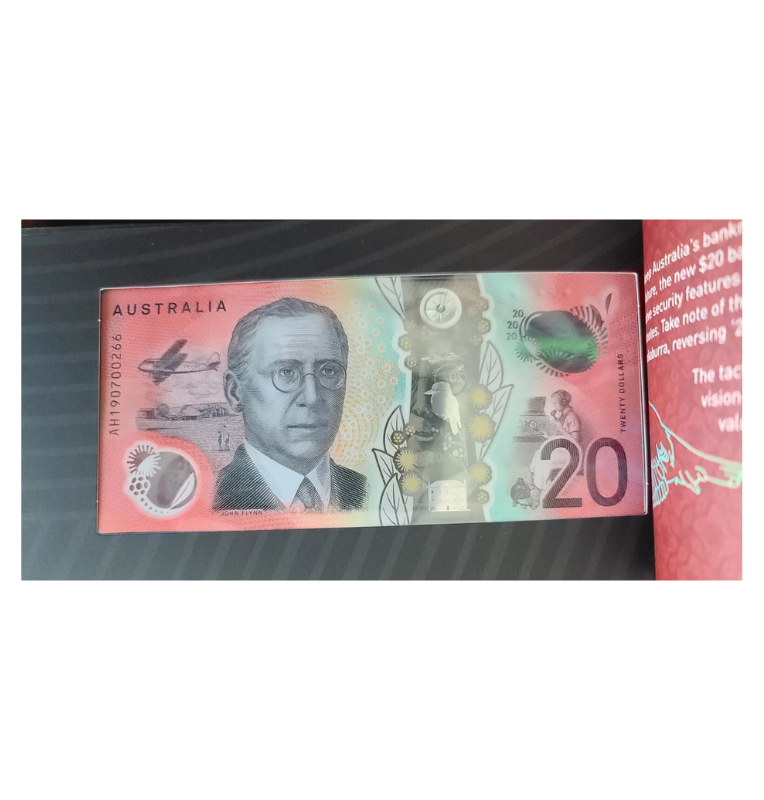 Australia Dos Generación 20 Dólares 2013/2019 P64b 59h - Polímero con Carpeta