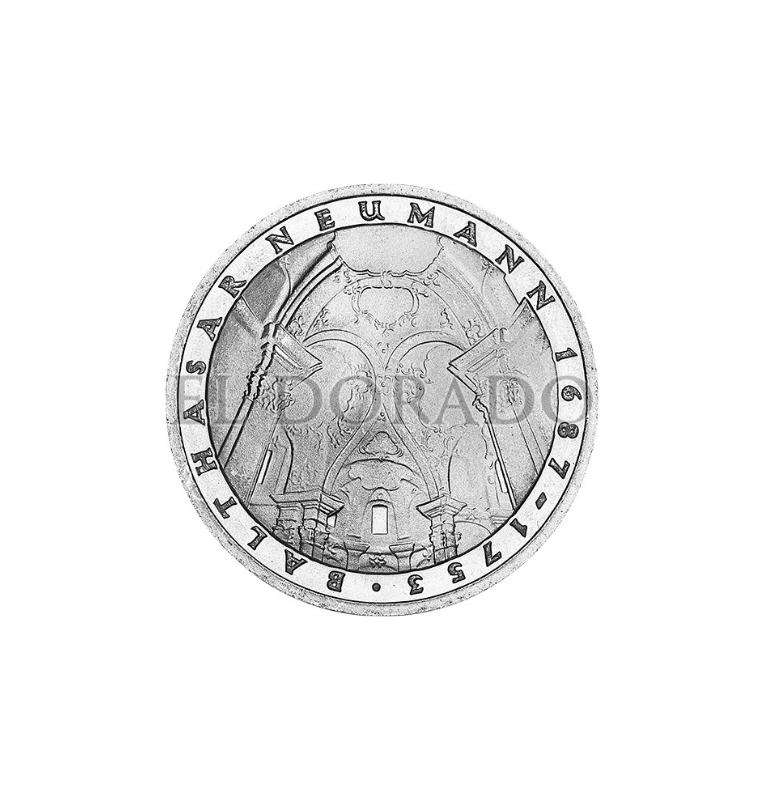 Alemania  5 Marcos Año 1978 KM 148 Emisión conmemorativa 225 aniversario de la muerte de Balthasar Neumann