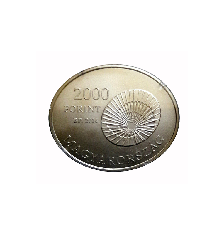 Hungría 2.000 Florines Emisión conmemorativa Serie de Premios Nobel húngaros