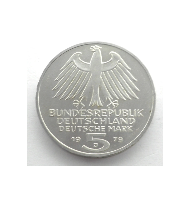 Alemania  5 Marcos Año 1979 KM 150 Emisión conmemorativa 150 aniversario - Instituto Arqueológico Alemán