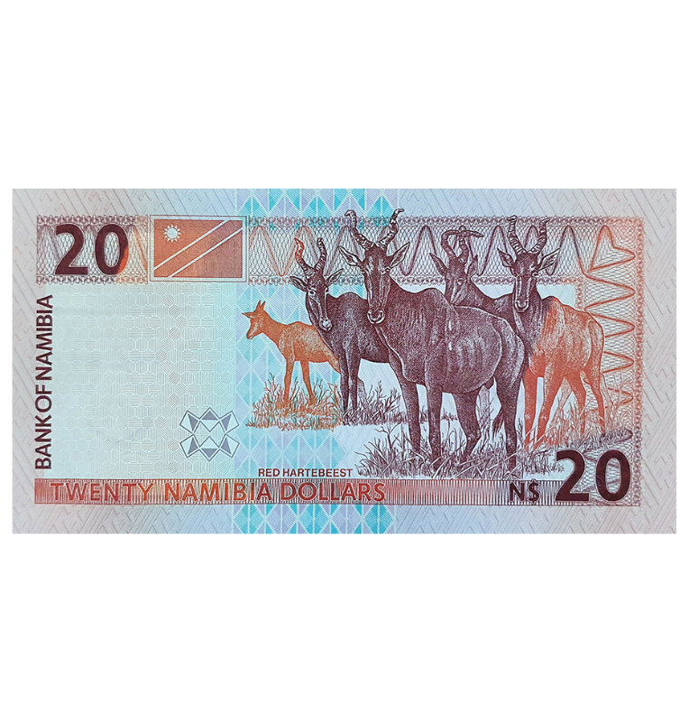 Namibia 20 Dólares 2002 ND Pick 6b