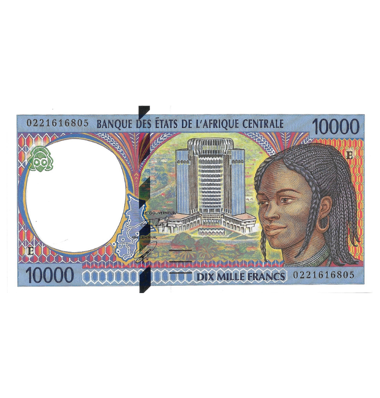 Camerún 10.000 Francos 1994 ND Pick 205Ea