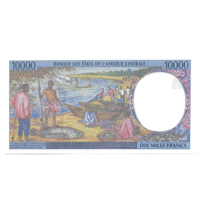 Camerún 10.000 Francos 1994 ND Pick 205Ea