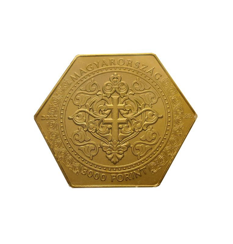 Hungría 3.000 Florines 2022 Edición conmemorativa 1er. serie - Szent István-terem