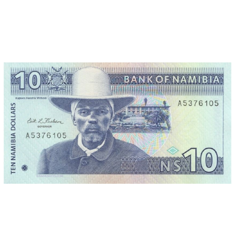 Namibia 10 Dólares 1993 ND Pick 1