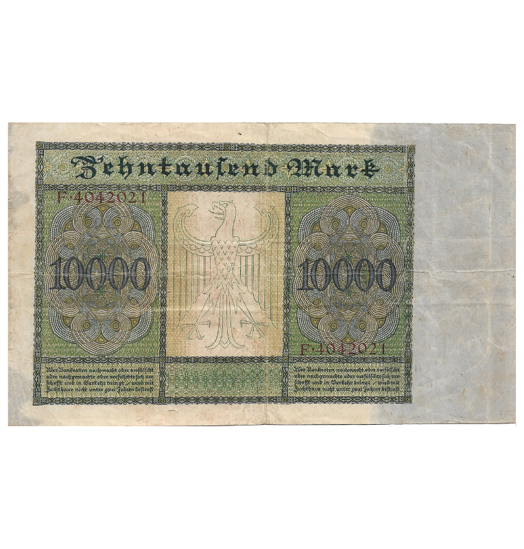 Alemania 10.000 Marcos 1922 Pick 70 (NO UNC)