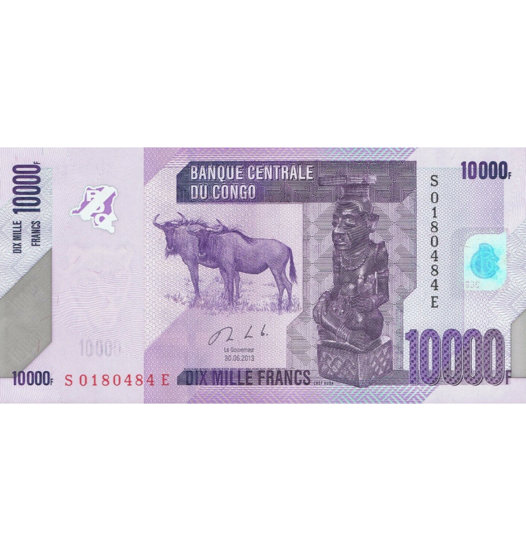Congo 1000 Francs 2013 Pick 103b
