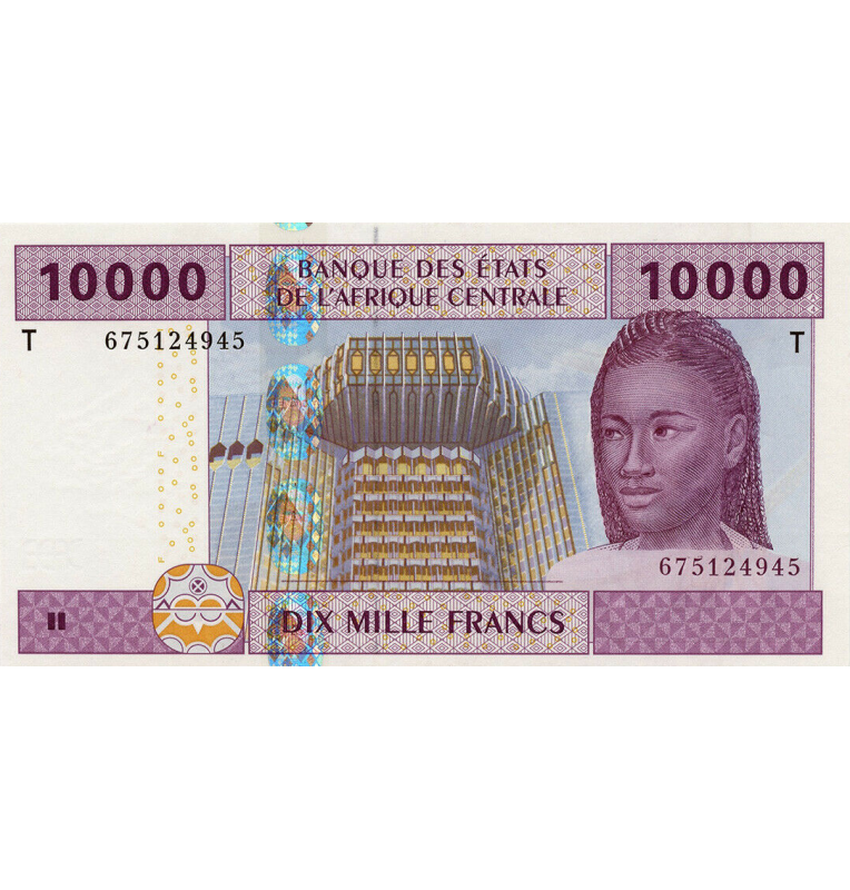 Congo 10000 Francs 2002 Pick 110T