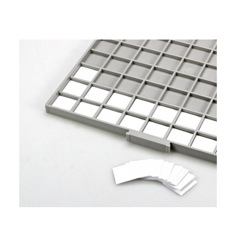 Cuadritos de papel para marcar, blancas, de 200 gramos, con pH neutro x 100 unidades