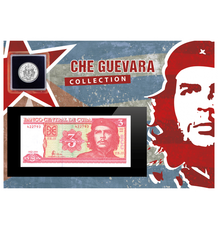 U24 Toppa Cuba Con Che Guevara 9x6 Cm - Termoadesiva E Da Cucire, Ricamata, Alta Brillantezza - 3
