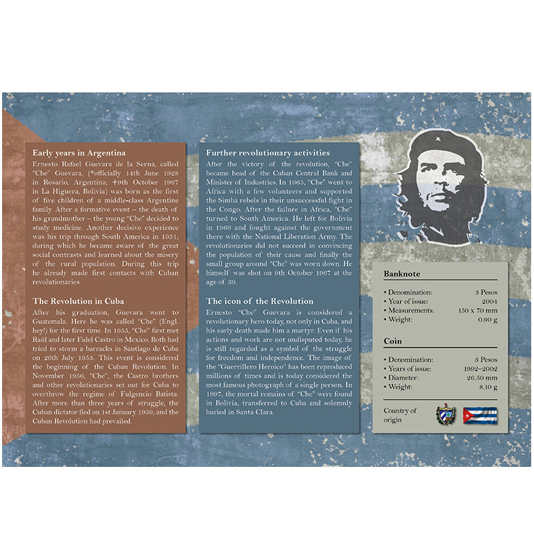 Cuba Che Guevara collection Year 1992-2004