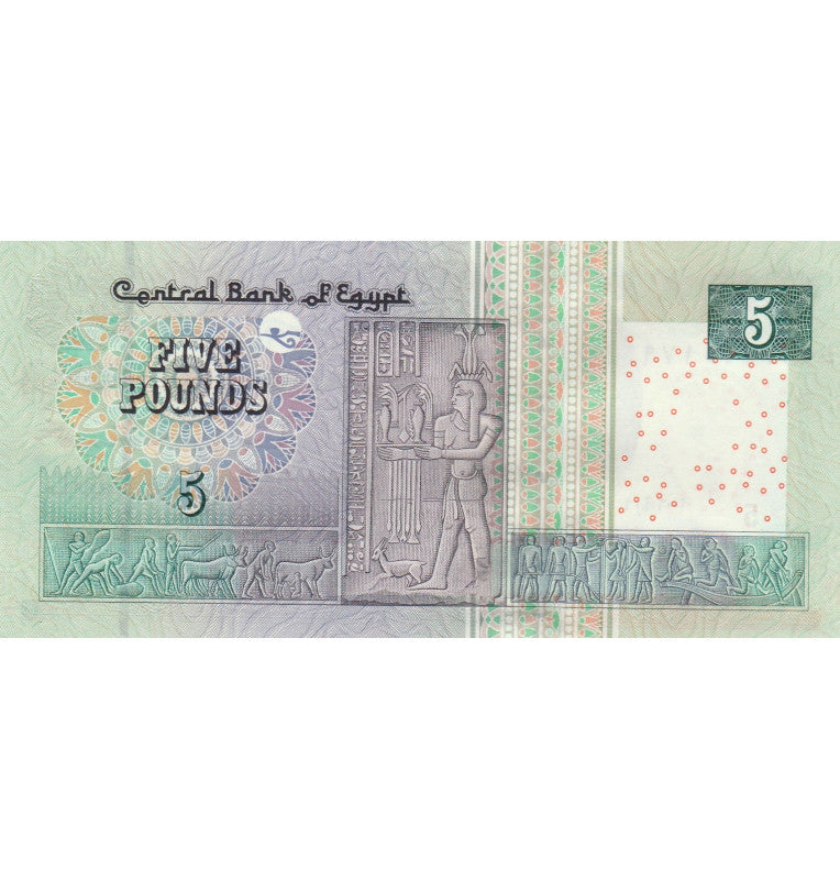 Egypt 5 Pounds 2004-2008 Pick 63b