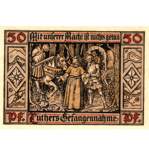 Eisenach Set 6 Notgelds 1921