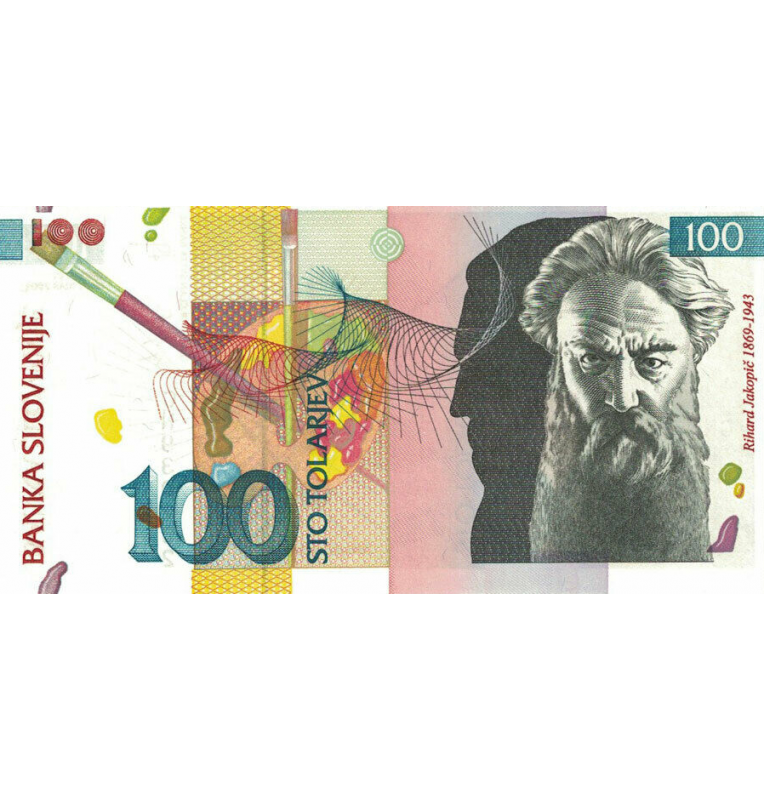 Slovenia 100 Tolarjev 2003 Pick 31a