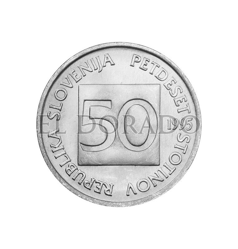Slovenia 50 Stotinov 1996 KM 3