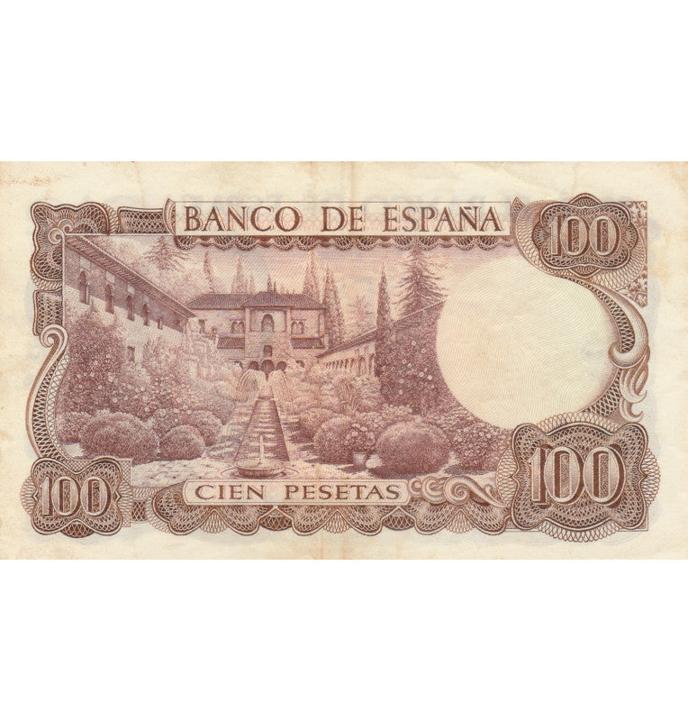 España 100 Pesetas 1970 Pick 152a NO UNC