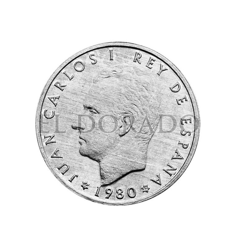 Spain 50 Cents 1980 KM 815