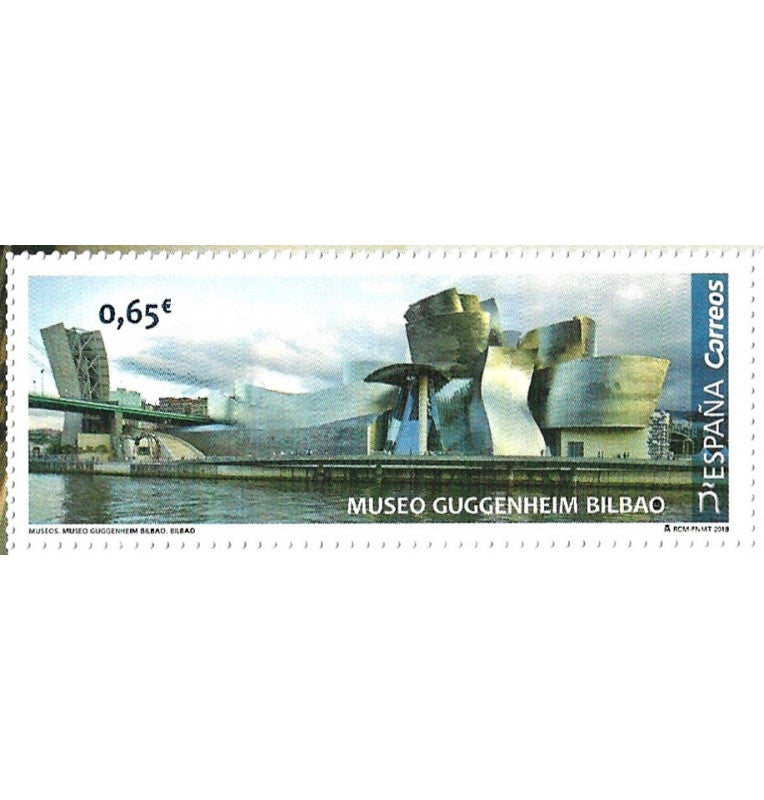 Spain Post Office, Guggenheim Museum Bilbao Stamp