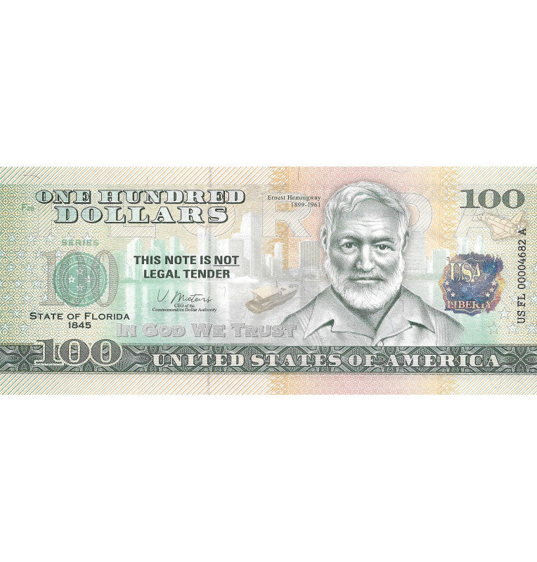 Estados Unidos de América 100 Dolares Estado de Florida
