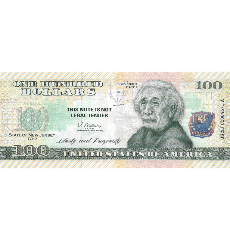 Estados Unidos de América 100 Dolares Estado de Jersey