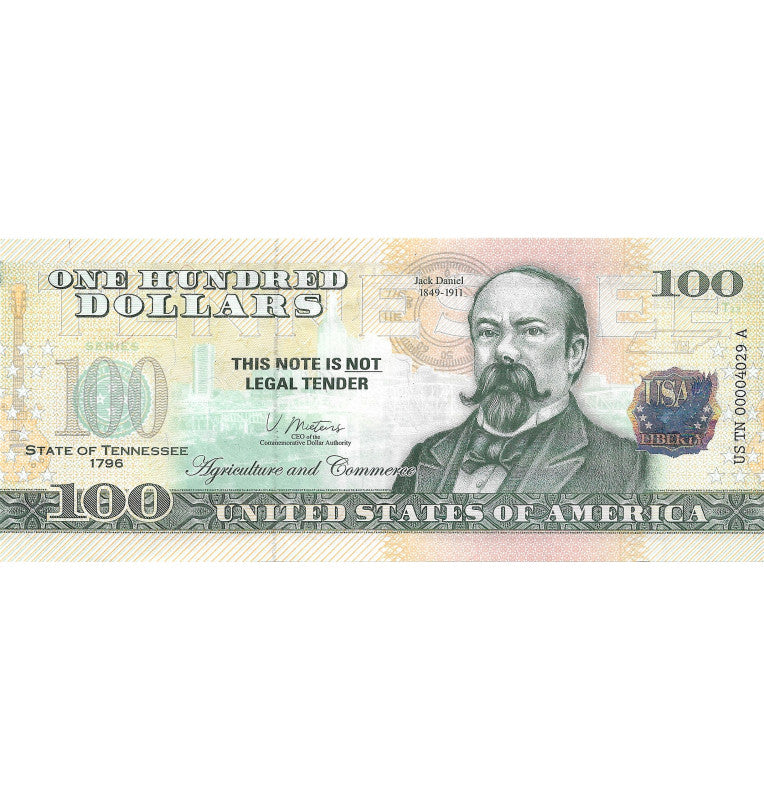 United States of America 100 Dollars State of Tennessee