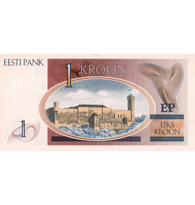 Estonia 1 Kroon 1992 Pick 69a