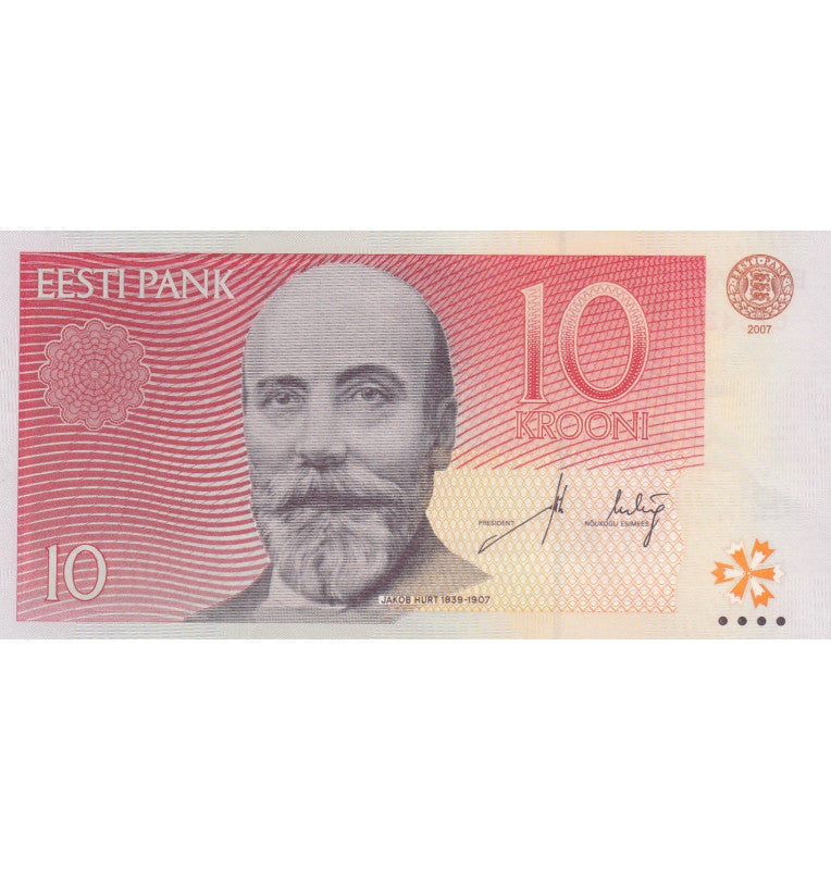 Estonia 10 Krooni 2007 Pick 86b