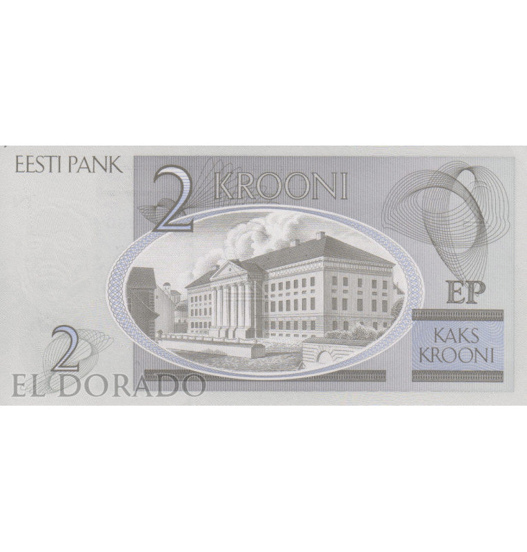 Estonia 2 Krooni 2007 Pick 85b NO UNC