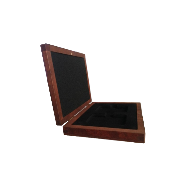 Wooden case for 2 Quickslab capsules
