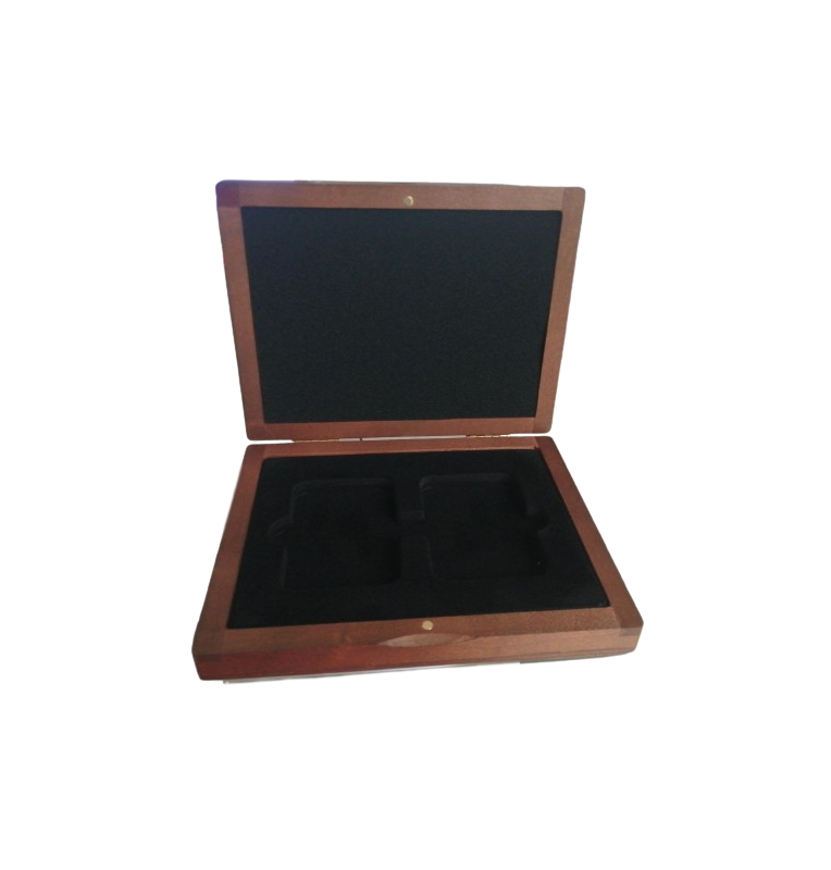 Wooden case for 2 Quickslab capsules