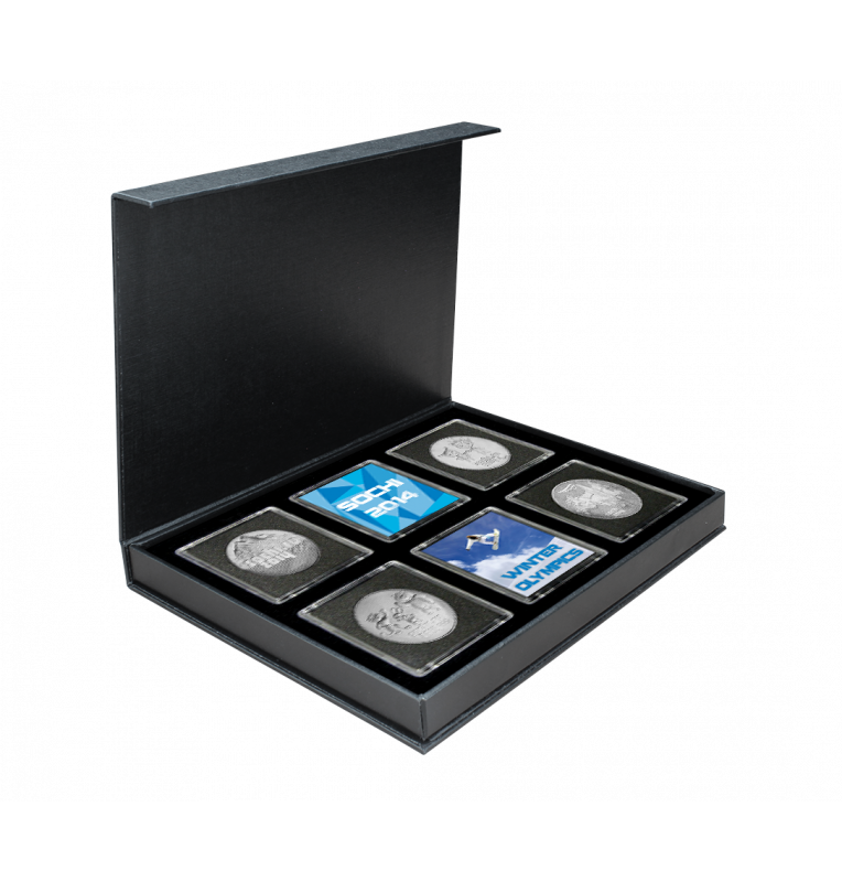 Russian Federation Collection of the Sochi Winter Olympic Games 1298, 1368, 1472, 1501 Year 2011-2014