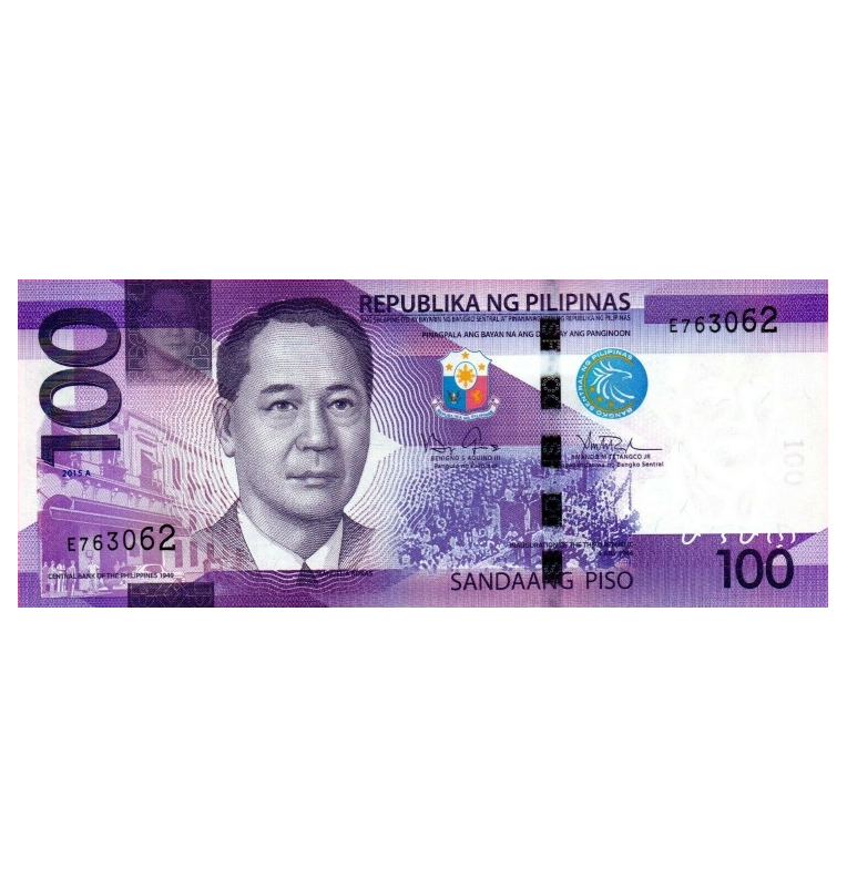 Philippines 100 Floor 2015 Pick 208a