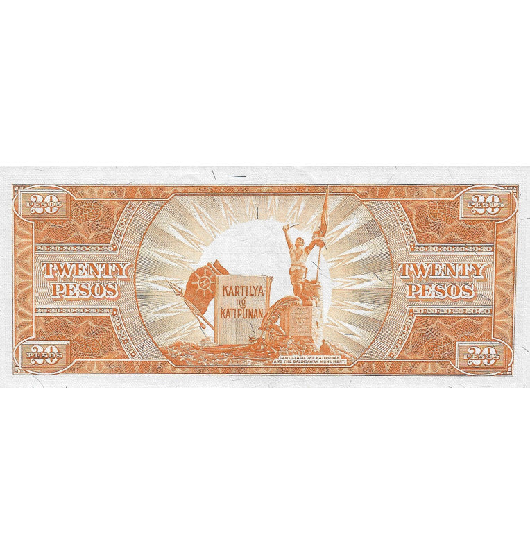 Philippines 20 Pesos 1949 Pick 137d