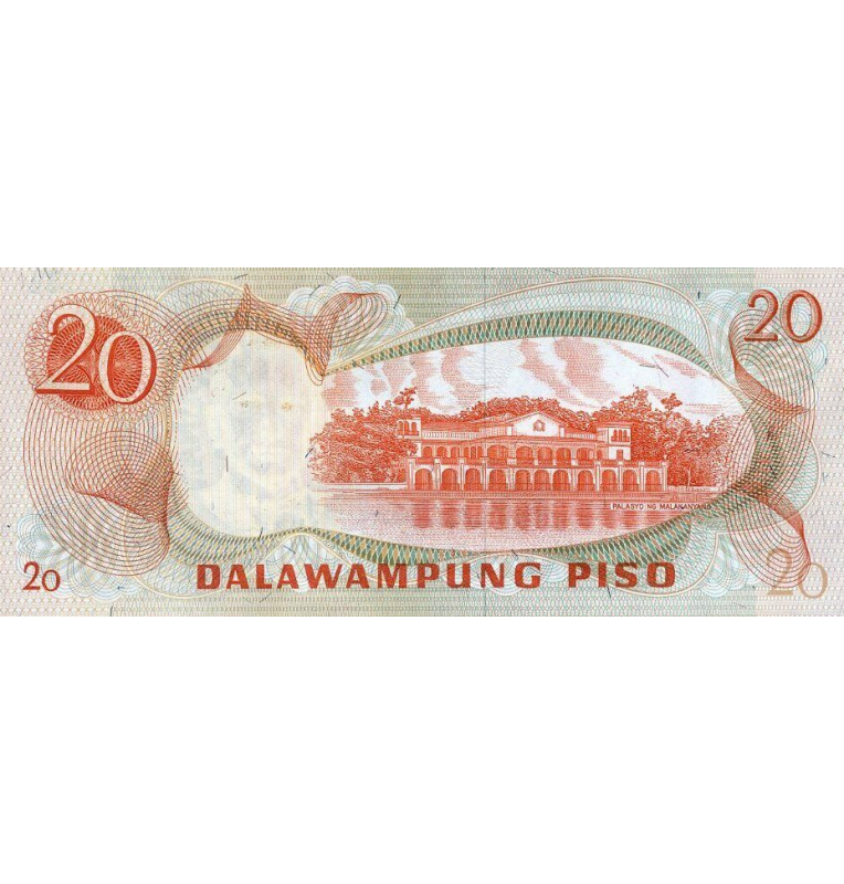 Philippines 20 Floor 1970 ND Pick 155a