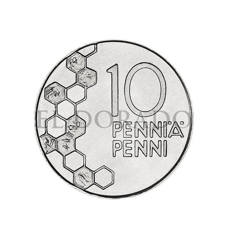 Finland 10 Pennia 1990-2001 KM 65