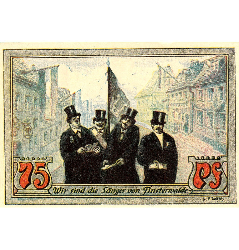 Finsterwalde Set 3 Notgelds 1921