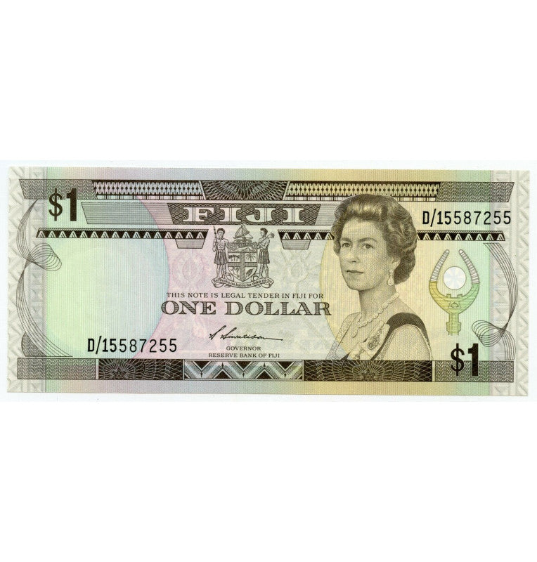 Fiji 1 Dollar 1987 Pick 86a