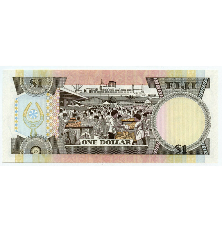 Fiji 1 Dollar 1987 Pick 86a