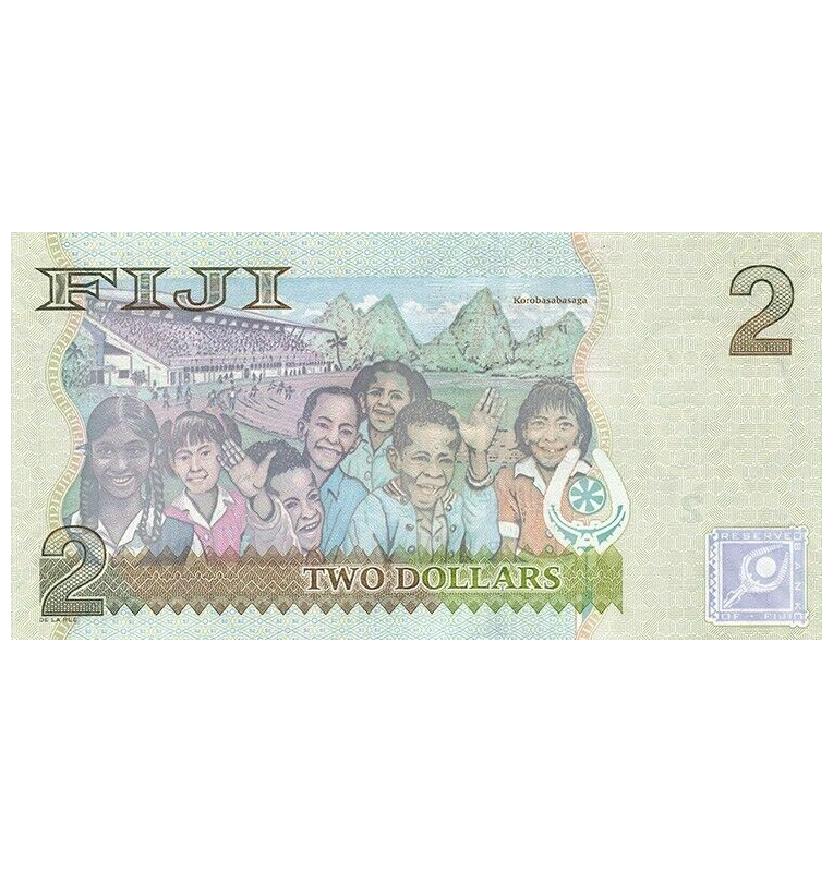 Fiyi 2 Dólares 2007 ND Pick 109a