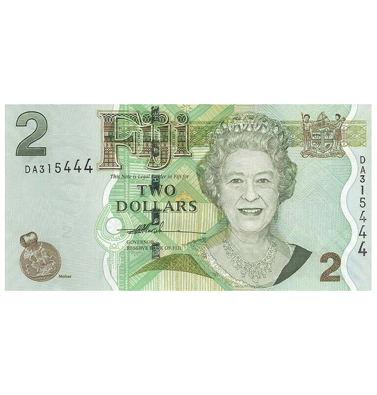 Fiyi 2 Dólares 2007 ND Pick 109a