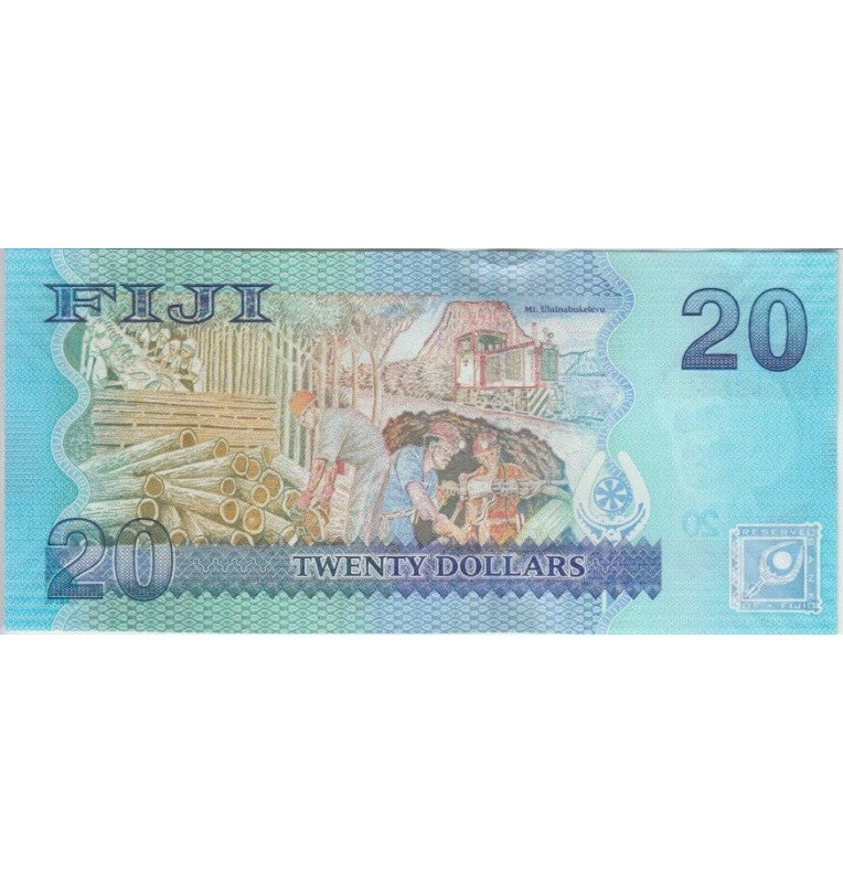 Fiji 20 Dollars 2013 Pick 117a