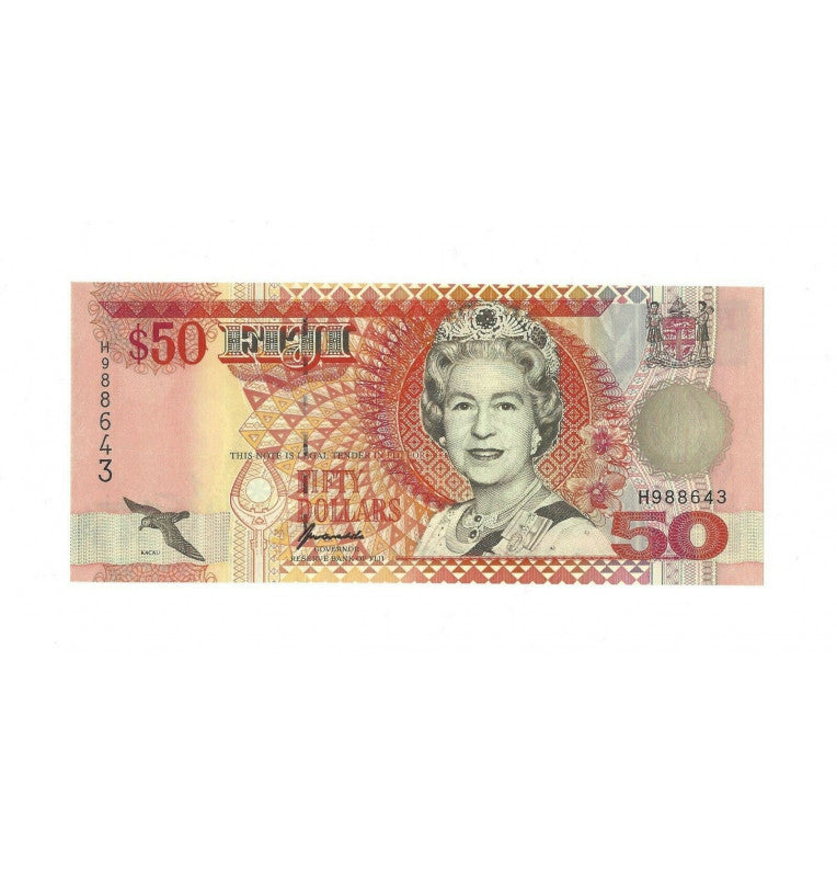 Fiji 50 Dollars 1996 ND Pick 100a