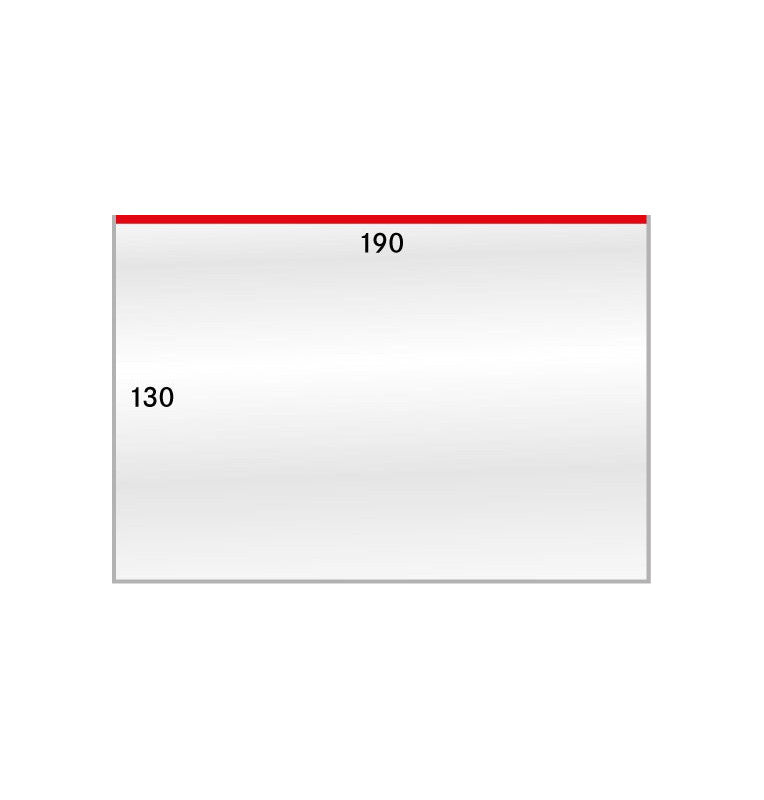 Fundas protectoras Linder medida interna: 190 x 130 mm. paquete de 50 unidades