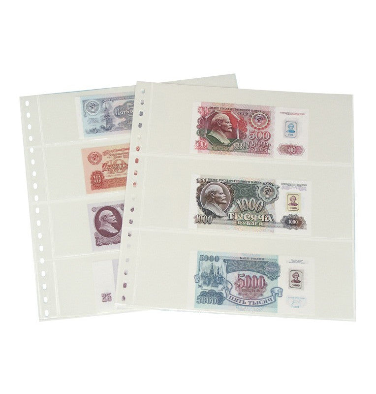 Linder Clear Album Covers Set, 3-Pocket, 10-Pack