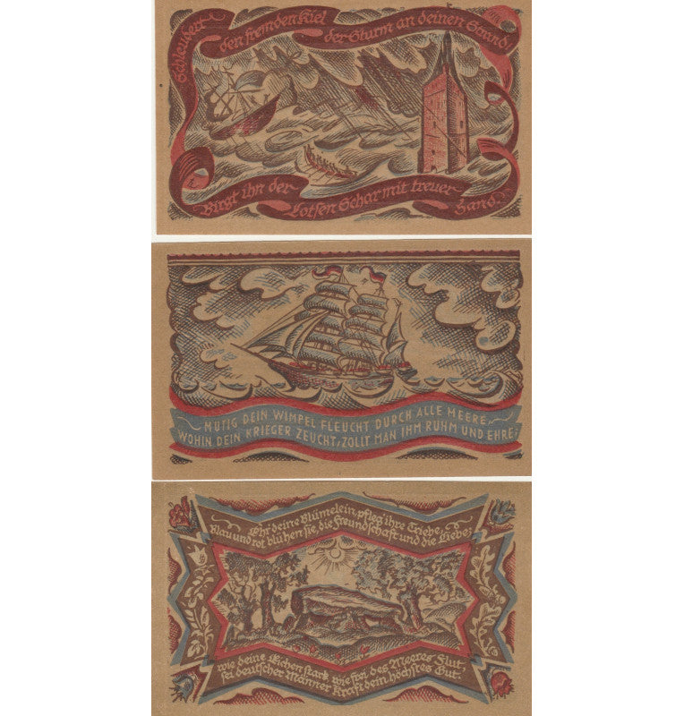 Funfzing Set 6 Notgelds